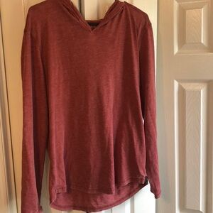 Men’s lightweight long sleeve with hood